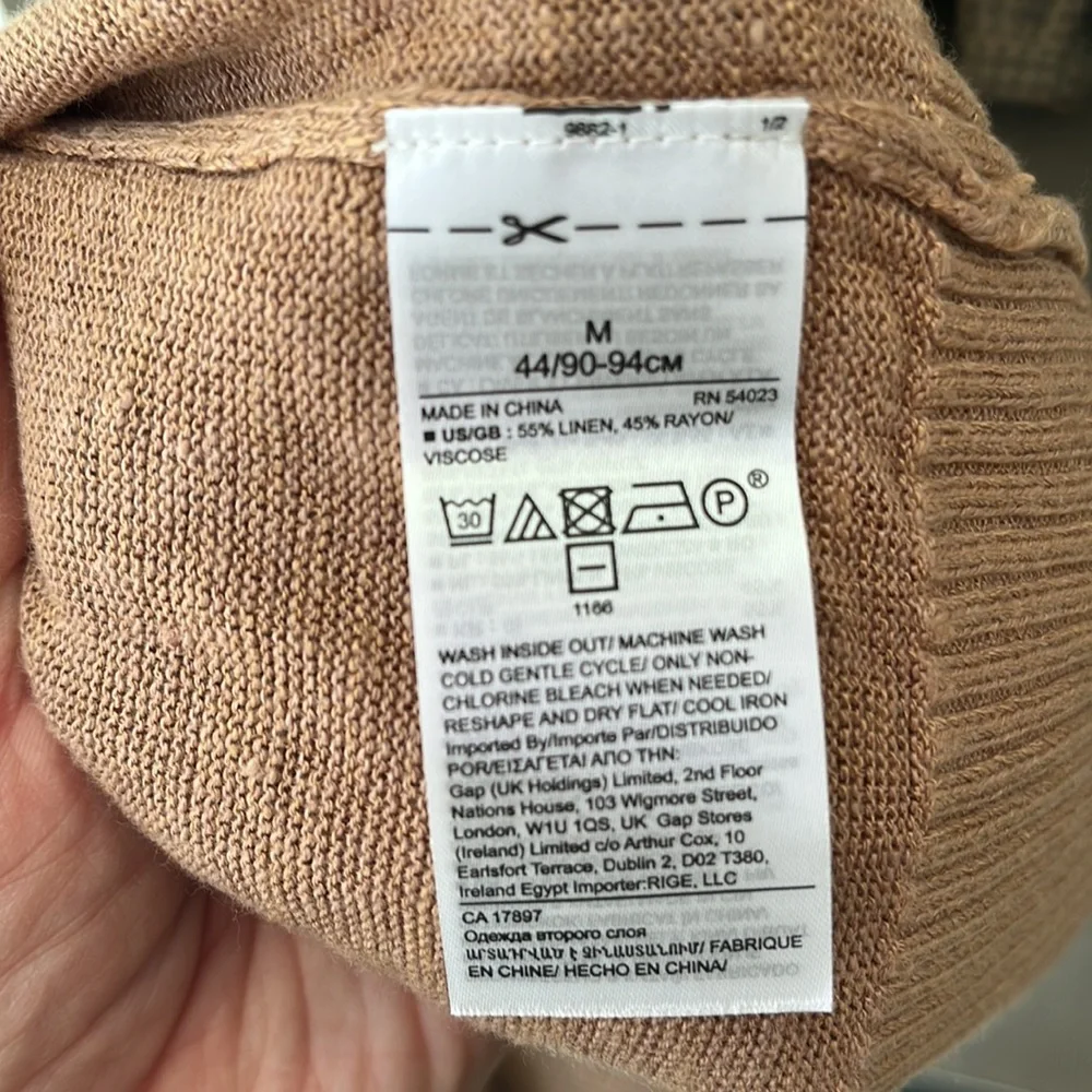Banana Republic Linen Cardigan - Picture 8 of 9